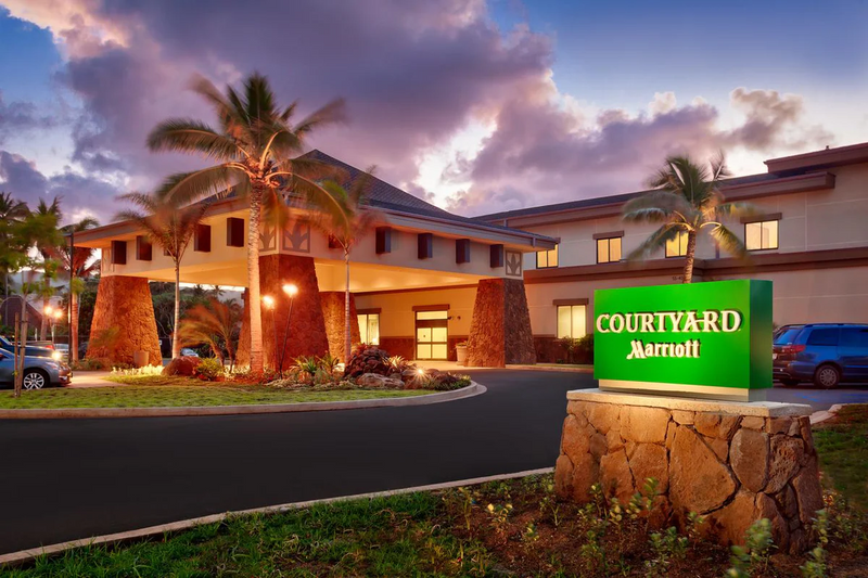 Marriott Courtyard on Wafflemat Waffle Slab Foundation in Hawaii